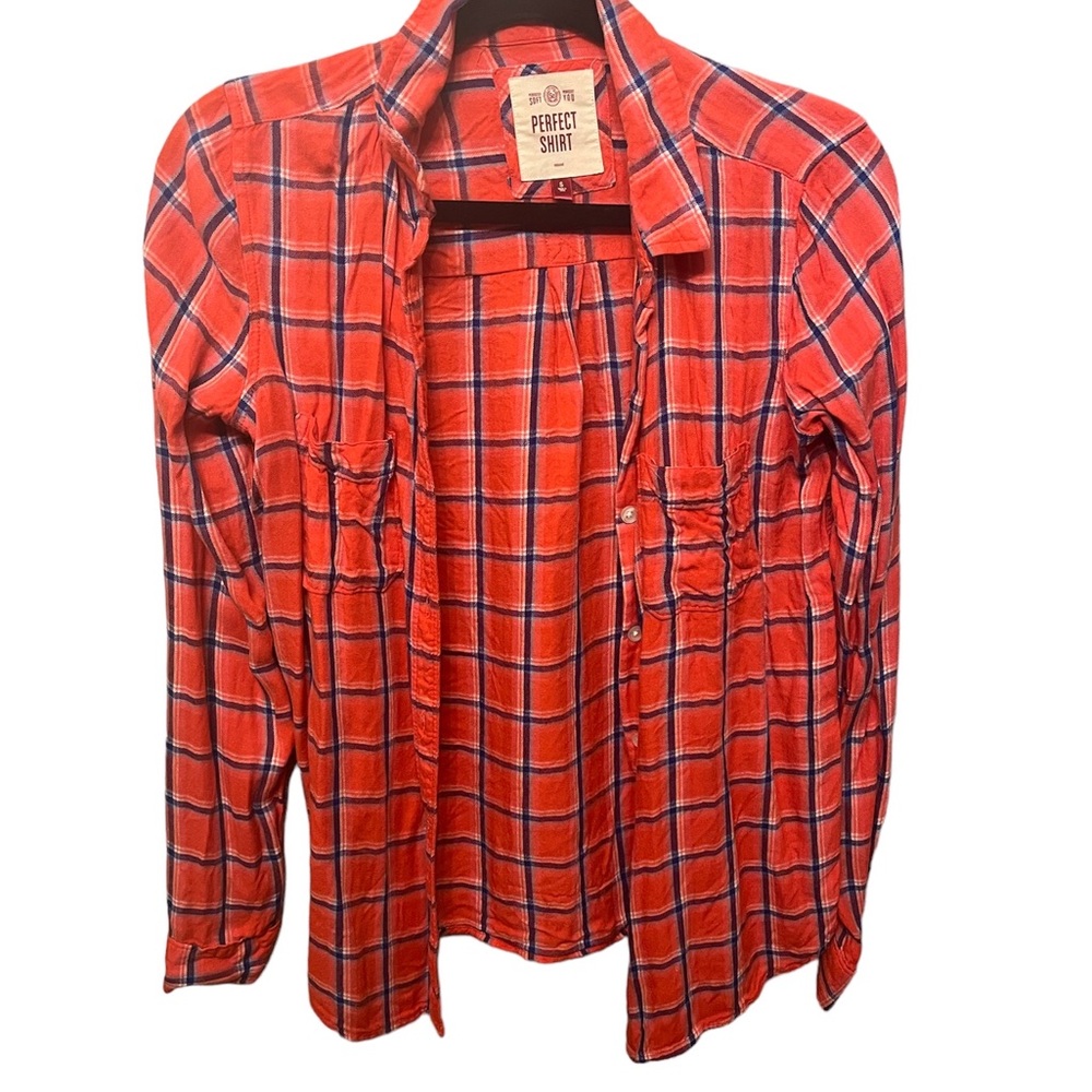 The Perfect Shirt-Small Women’s colorful flannel.